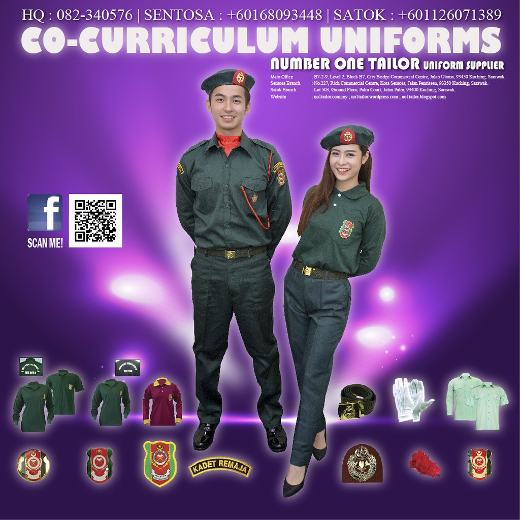 Kadet Remaja Sekolah Krs Uniform Shopee Malaysia