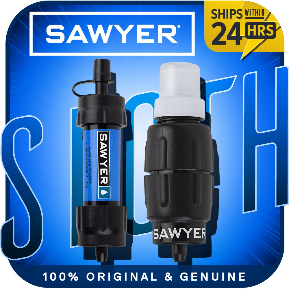 Sawyer MINI SP128 Water Filtration System Filter rated up to 100,000 gallons; Includes one