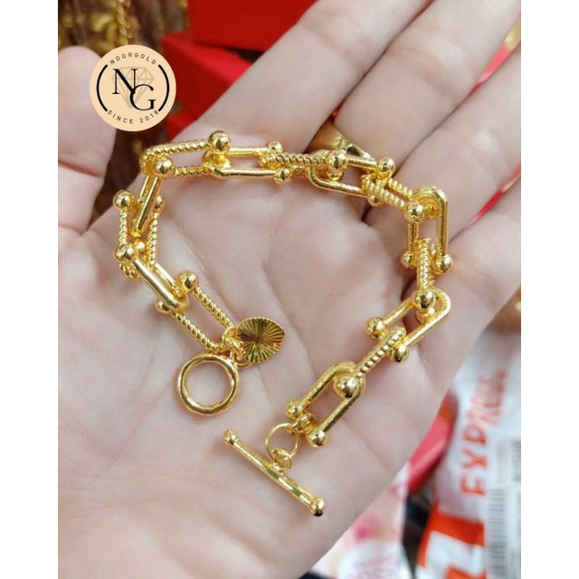 RANTAI TANGAN HARDWARE EMAS SUASA | Shopee Malaysia