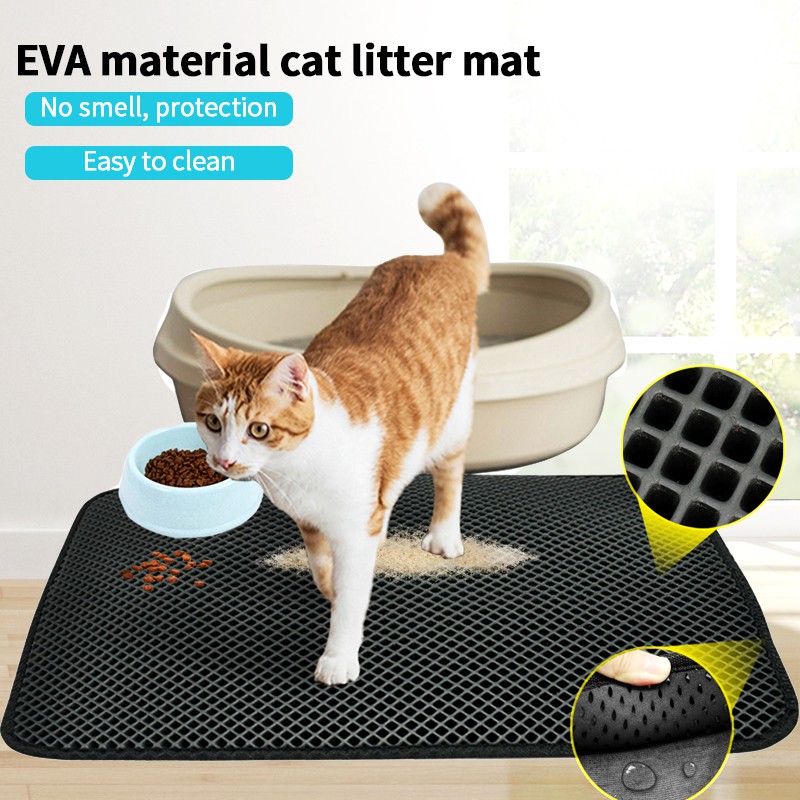double layer cat litter mat reviews