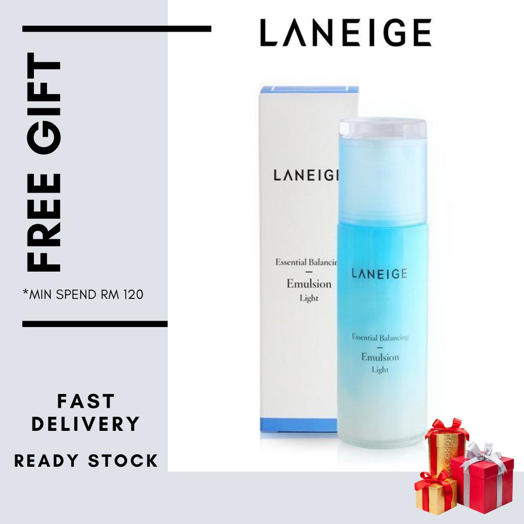 laneige essential balancing emulsion light 120ml