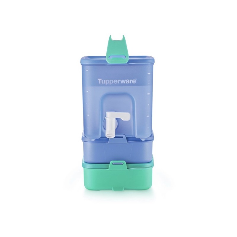 Tupperware Click to go beverage dispenser + click to go rect