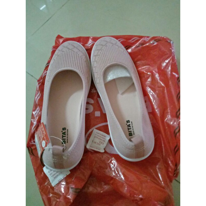 Pink canvas doll shoes size 39