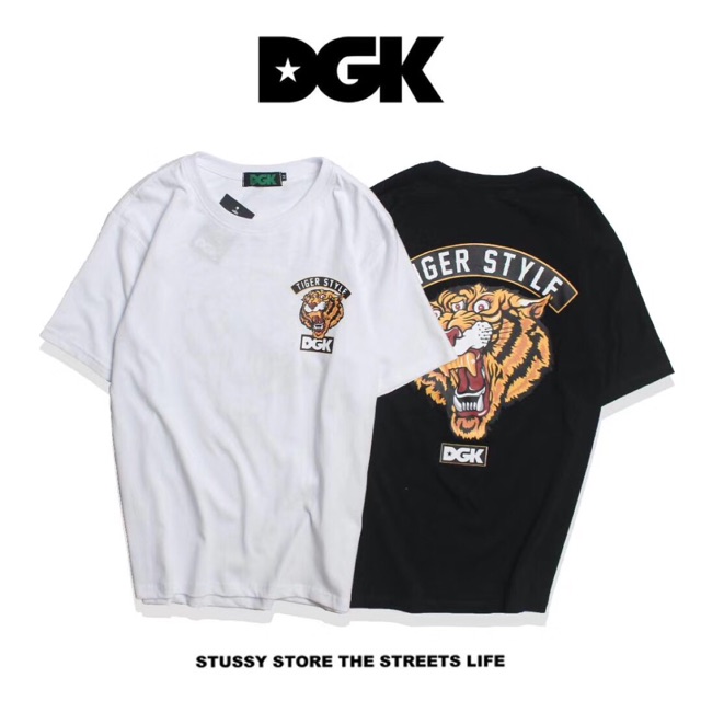Dgk Tiger Style T Shirt Hypebeast Shopee Malaysia