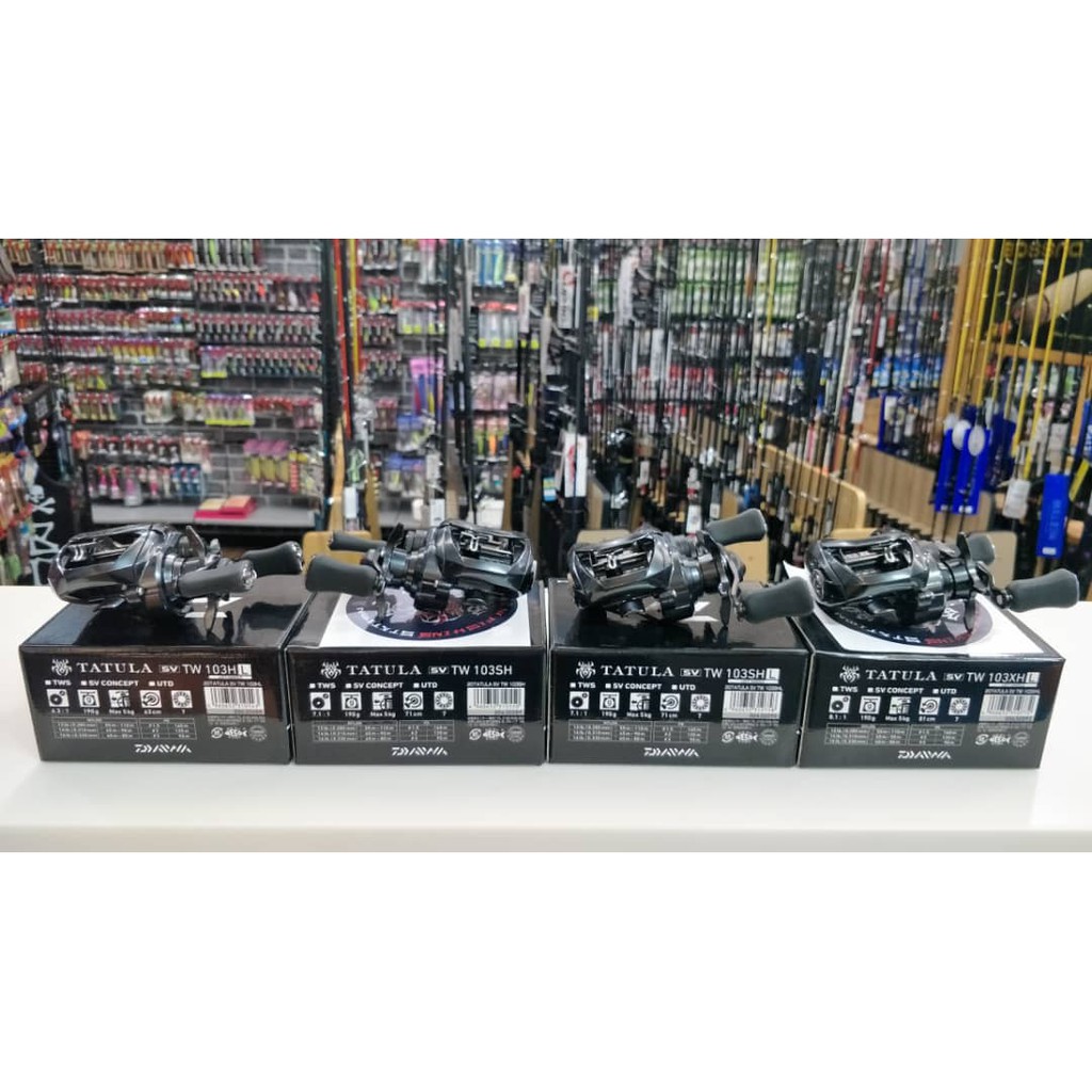 Reel Daiwa Tatula Sv Tw 103hl 103shl 103sh 103xhl Jdm Shopee Malaysia