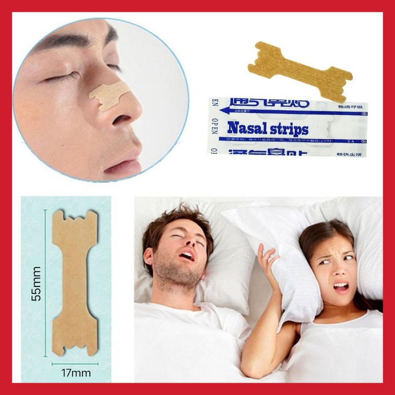 10pcs Anti-Snoring Nasal Strips/ Alat Kawalan Dengkuran | Shopee Malaysia