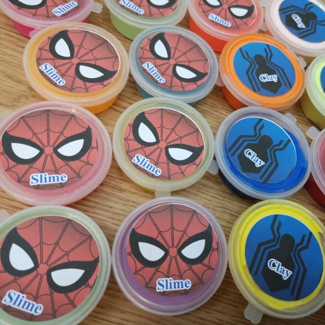 Slime - spiderman or any designs | Shopee Malaysia