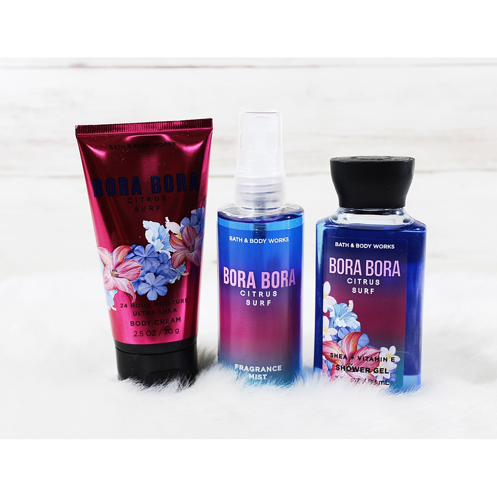 Bath and Body Works Bora Bora Citrus Surf Travel Body Mist