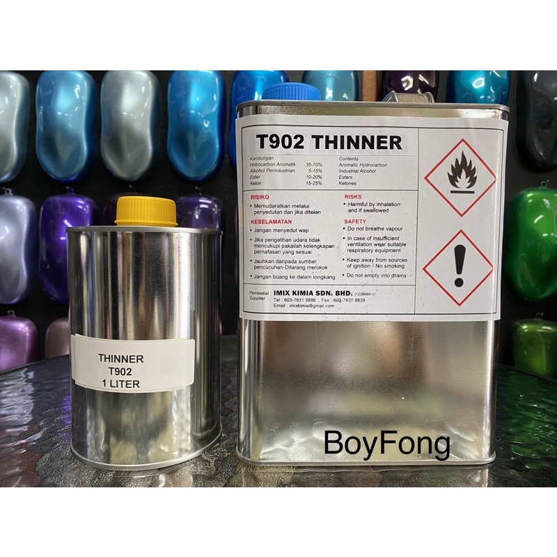 2.5kg Thinner 902 (baik untuk campuran cat dan cuci)