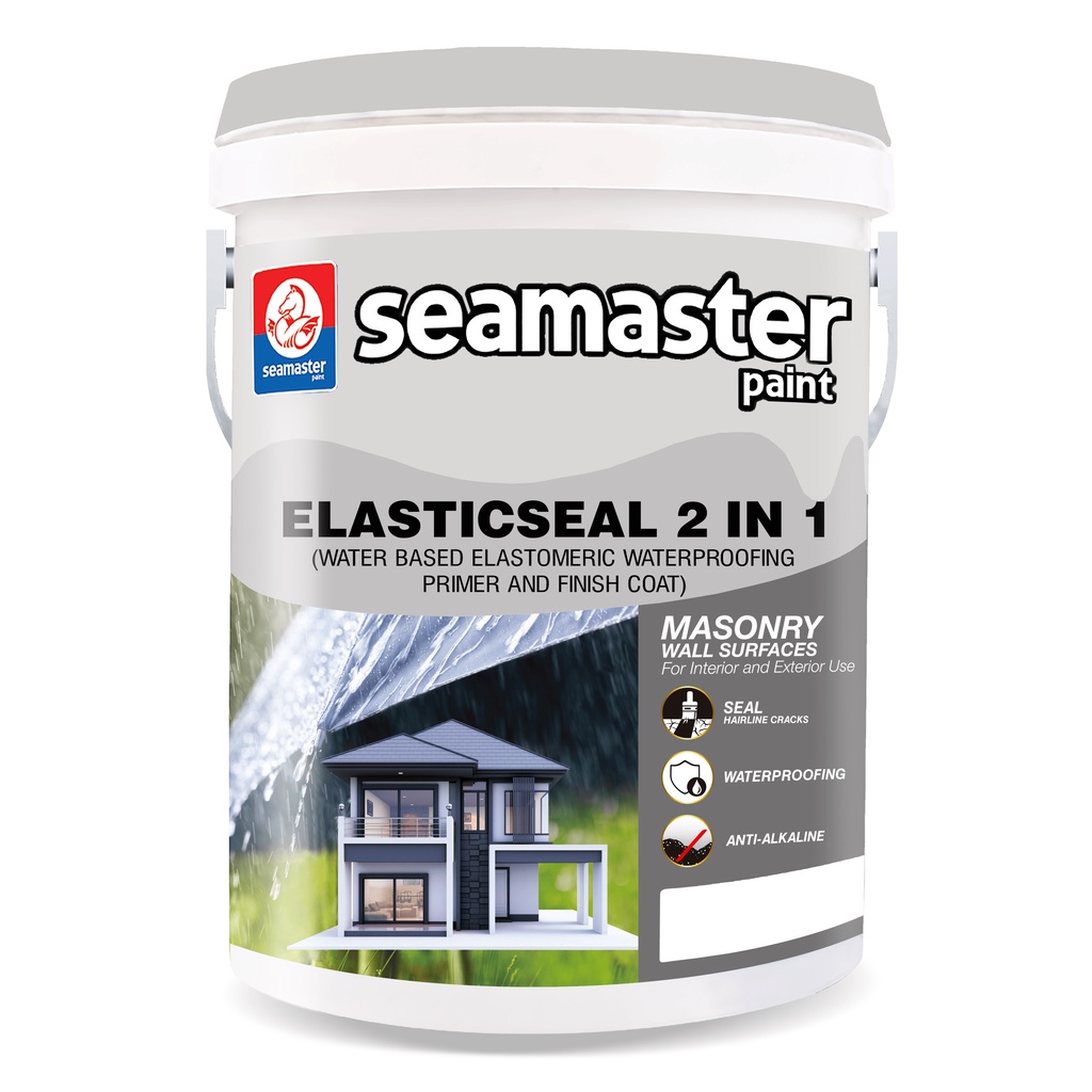 Seamaster Paint Elasticseal 2 In 1 8605 Water Based Elastomeric ...