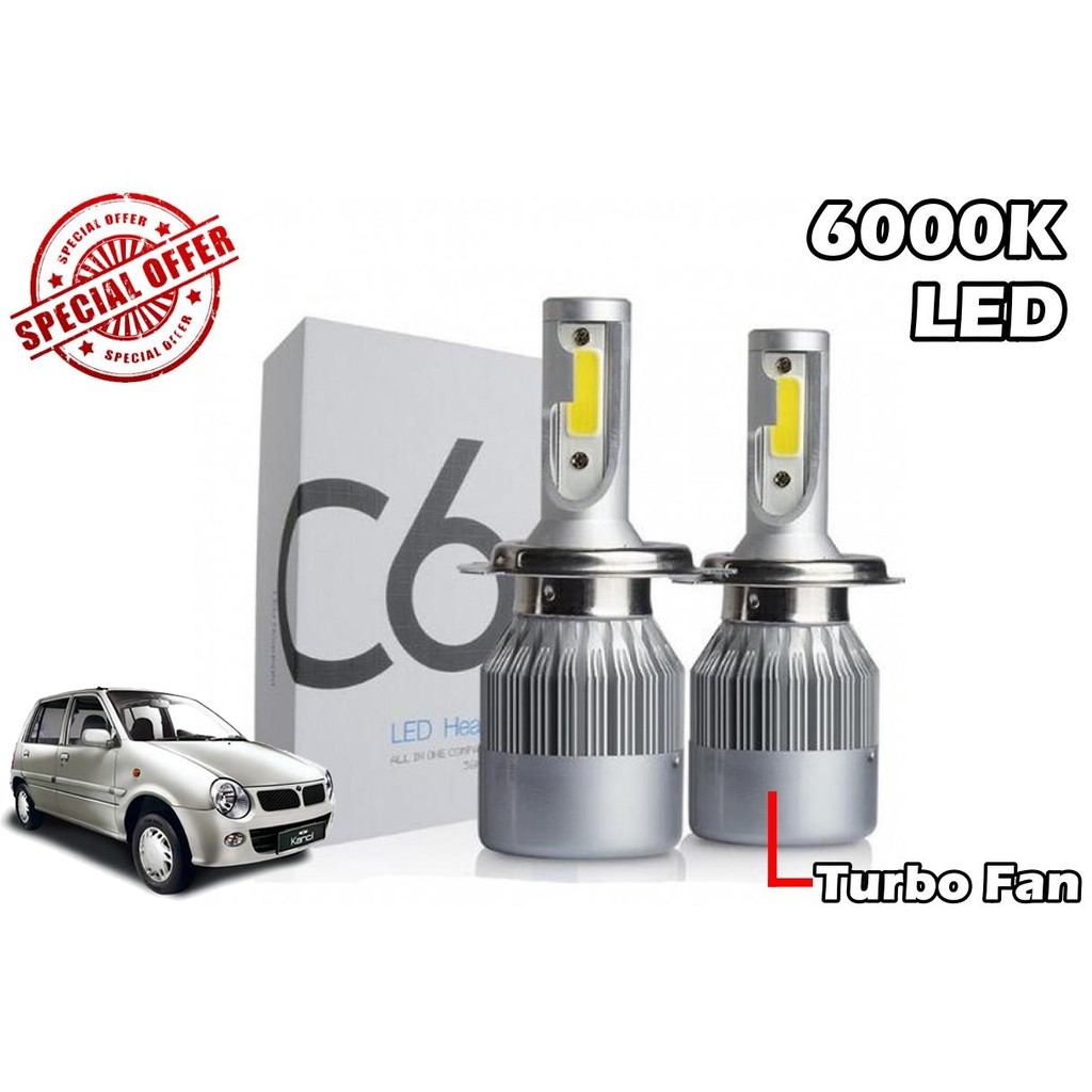 Perodua Kancil C6 HID LED Headlight Headlamp Car Auto Head 