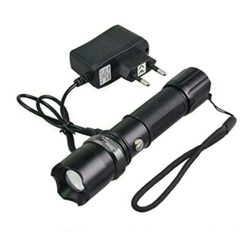 Multifunction SWAT Zoom Flashlight/Torchlight/LampuSuluh Rechargeable ...