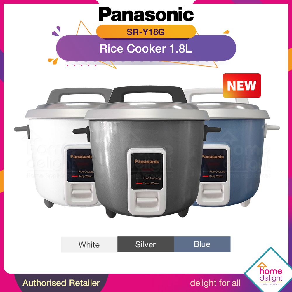 Panasonic Rice Cooker 1.8L [ SRY18G (New) / SRE18A ] Shopee Malaysia