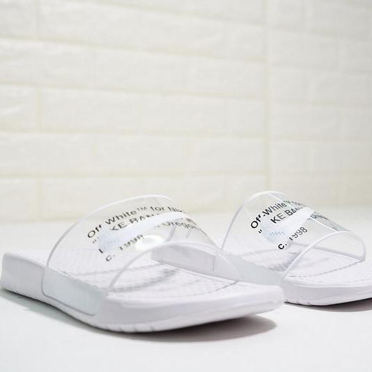 off white x nike benassi slides