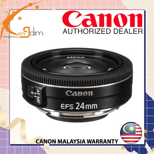 Canon EF-S 24mm f/ STM Lens (CANON MALAYSIA 1 YEAR WARRANTY) | Shopee  Malaysia