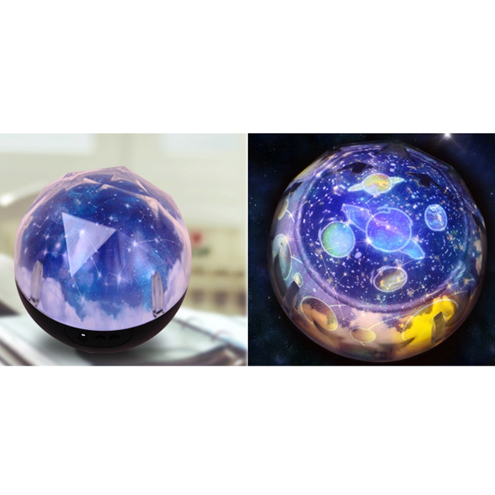 Kids Night Light Ceiling Planet Universe Sky Led Projector Childs