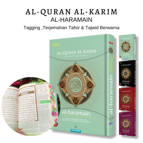 AL QURAN TAGGING AL QURAN AL HARAMAIN A5 Shopee Malaysia