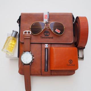 fossil belt and wallet set