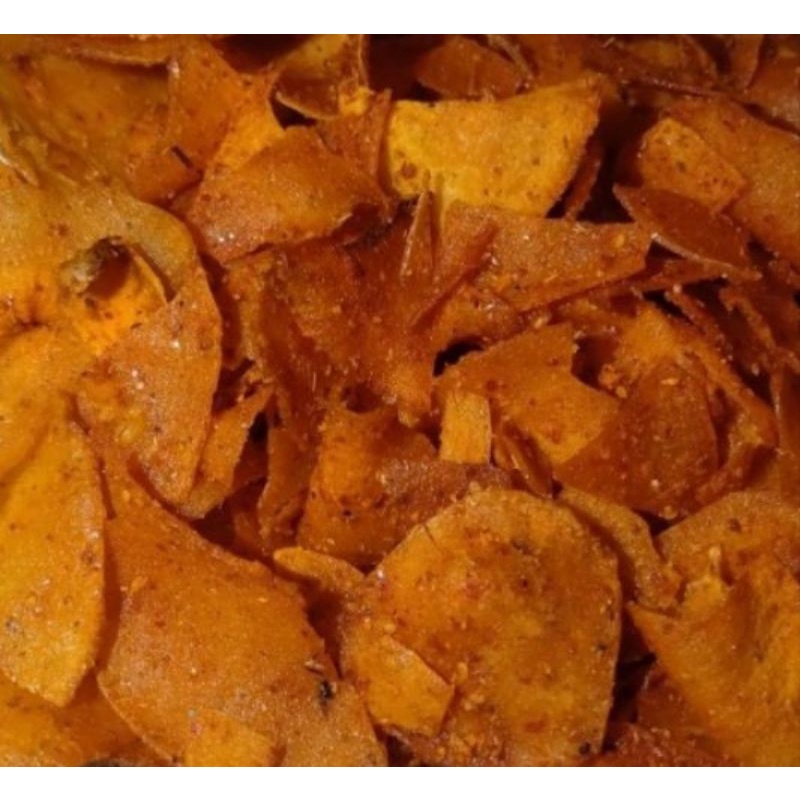 Galak Cayenne Chips ±500gram / Ibliz chips / kripset / devil chips / balado chips / spicy chips / crazy spicy chips / home made / snacks / anti-galau chips / pikset
