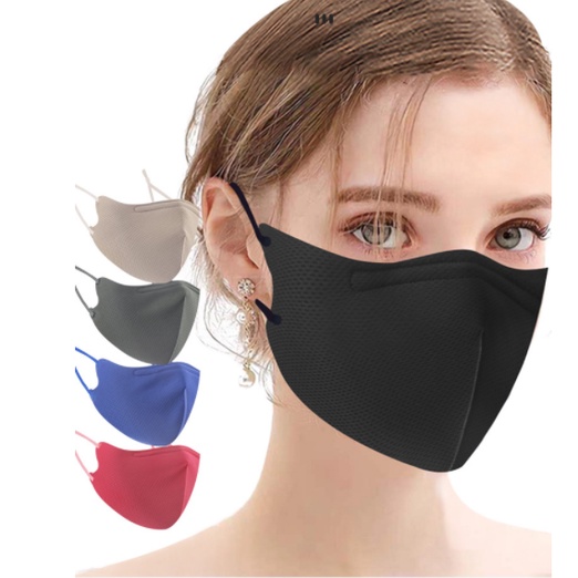 2 Filters Cotton Outdoor Haze Dust Face Health Protection Face Macks with Eyes Bandana 1pcs+2Filter, Black 