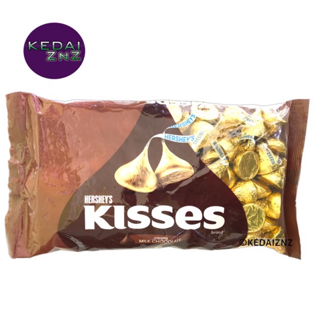 Chocolate Hersheys Kisses Creamy Milk Chocolate Bag 340g Coklat Shopee Malaysia 