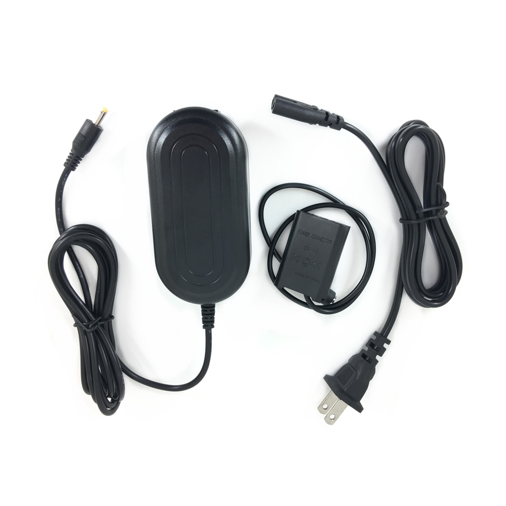 AC Power Supply Adapter + BX1 Dummy Battery Coupler Kit for Sony RX100