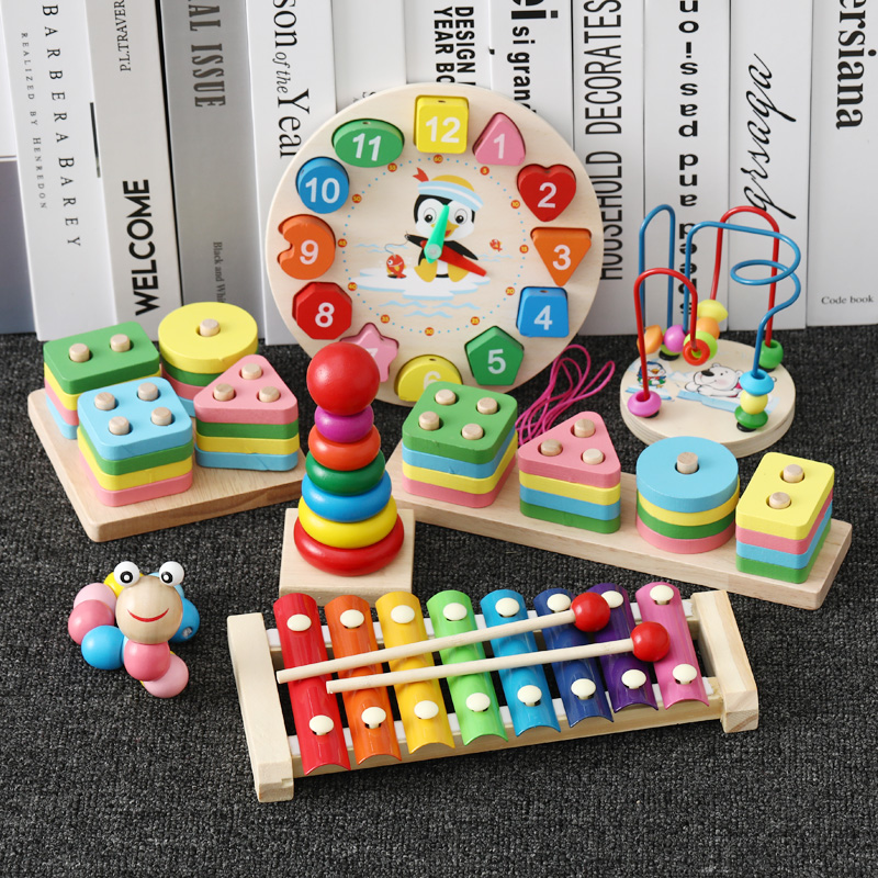 Infant children's hand percussion instrument 8-month-old baby toy 9