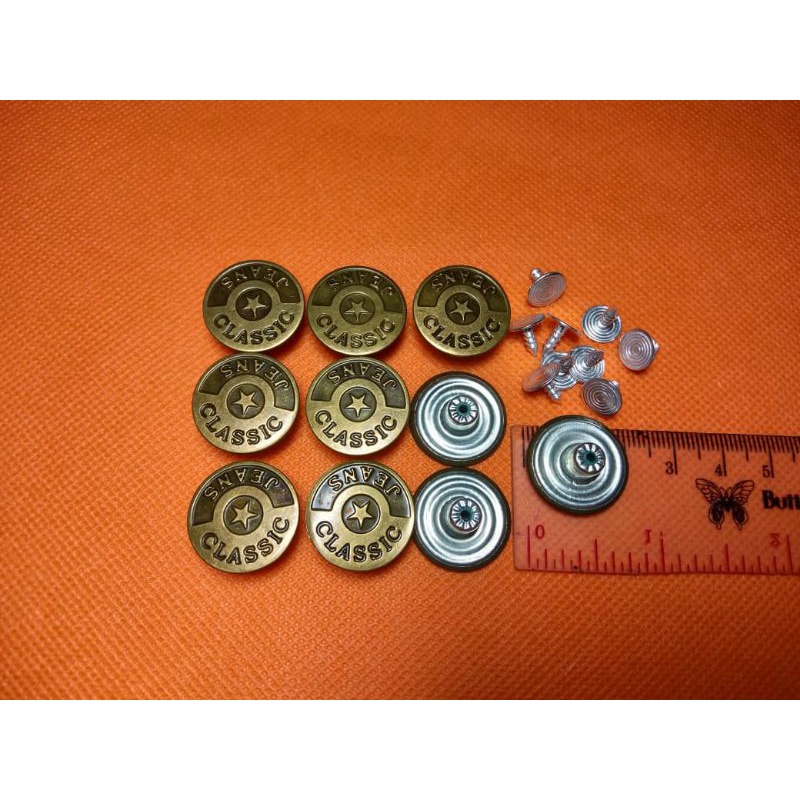 20 mm Jeans Button / Levis Button | Shopee Malaysia