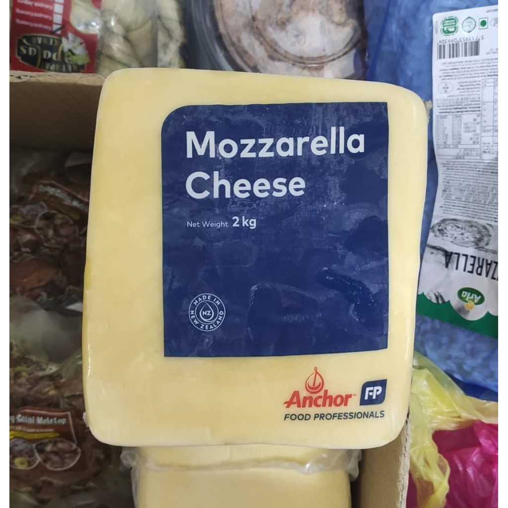 ANCHOR MOZARELLA CHEESE ( 2KG ) | Shopee Malaysia