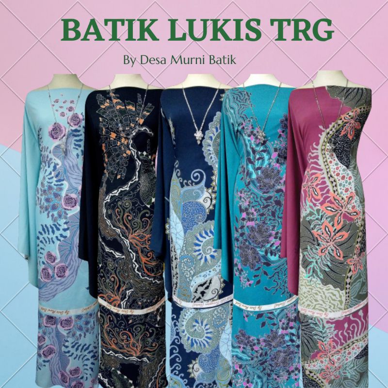 BATIK LUKIS TERENGGANU (MATERIAL: CREPE) DIGITAL PRINTING