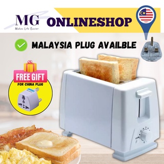 MG MALAYSIA PLUG 🇲🇾 Pembakar Roti / Bread Toaster Electric Toaster Machine with 6 Knobs Levels Bread Maker