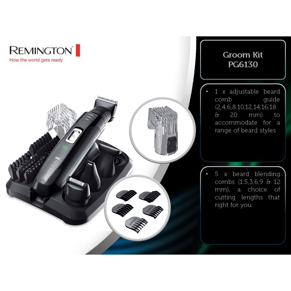 remington 10 in 1 grooming kit pg6130 review