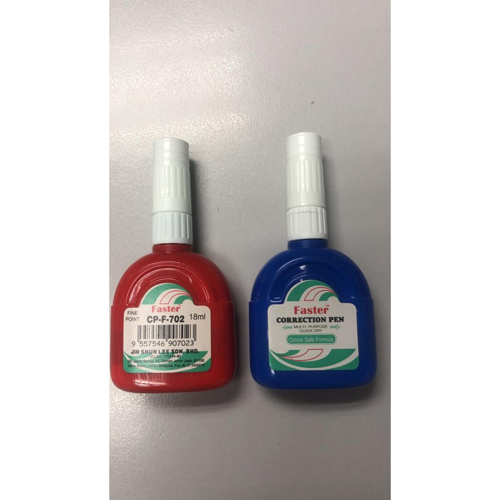 FASTER CPF702 CORRECTION FLUID 18ML Shopee Malaysia