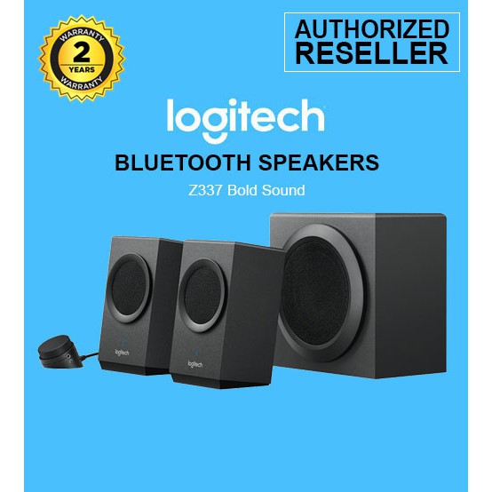 Logitech Z337 Speaker System Bold Sound Bluetooth Multimedia Speaker Shopee Malaysia