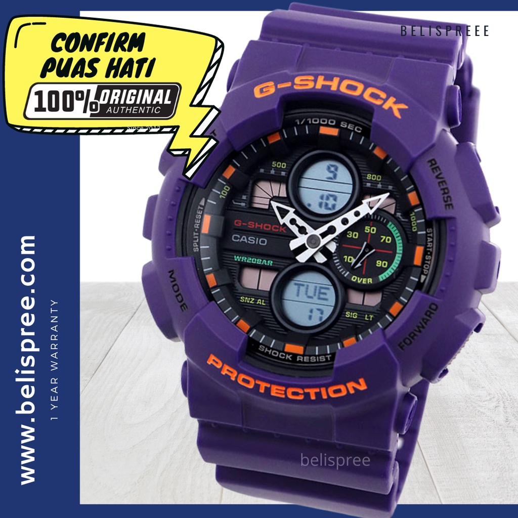 G Shock Original Ga 140 6a Jam G Shock Ori G Shock Joker Jam Gshock G Shock Original Japan Harga Murah Harga Kilang Shopee Malaysia