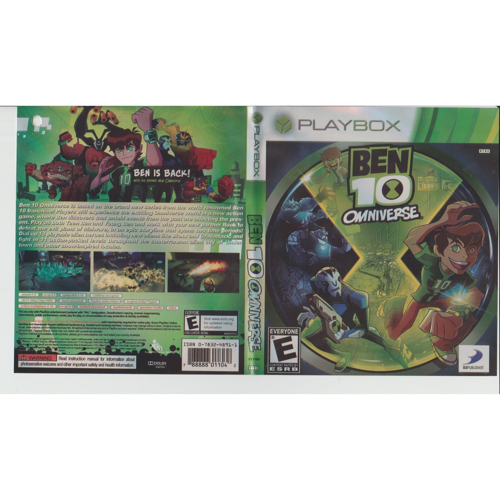 ben 10 omniverse xbox 360 game