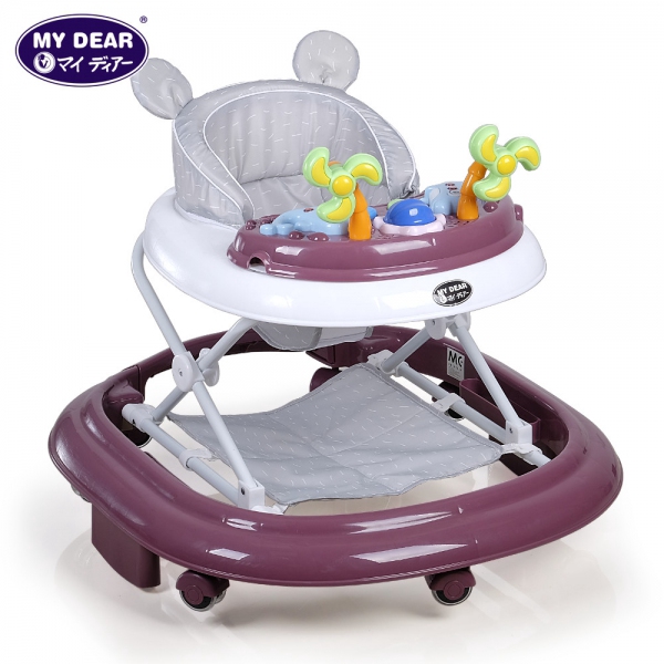 purple baby walker