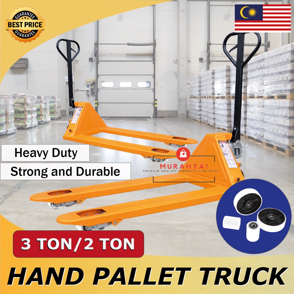 Hand jack Pallet truck 3 ton 2 ton Heavy duty jek tangan Manual
