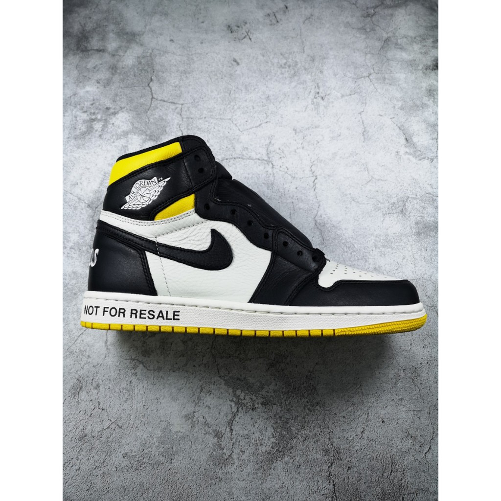 jordan 1 not for resale yellow release date