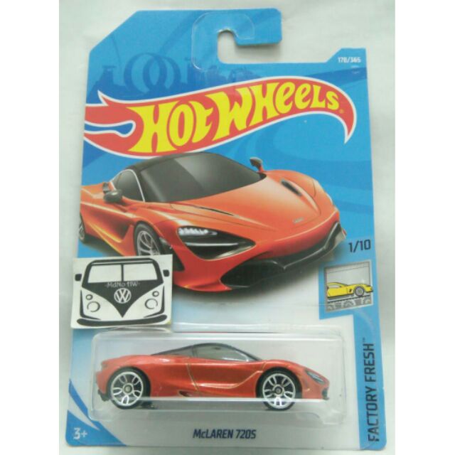 hot wheel mclaren 720s