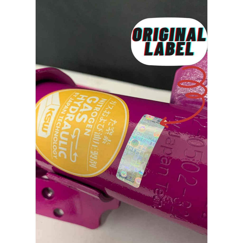 Proton Satria Neo 2006 2010 Ksw Shock Absorber Gas Purple Front And Rear Shopee Malaysia