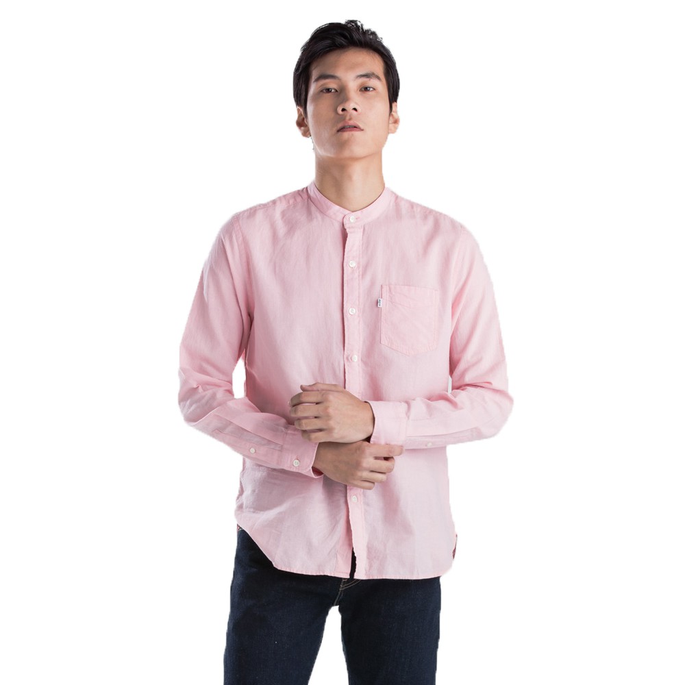 Levi's Mandarin One Pocket Shirt Men 47784-0005 | Shopee Malaysia
