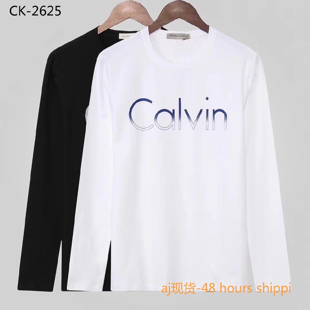 calvin klein men's long sleeve shirts