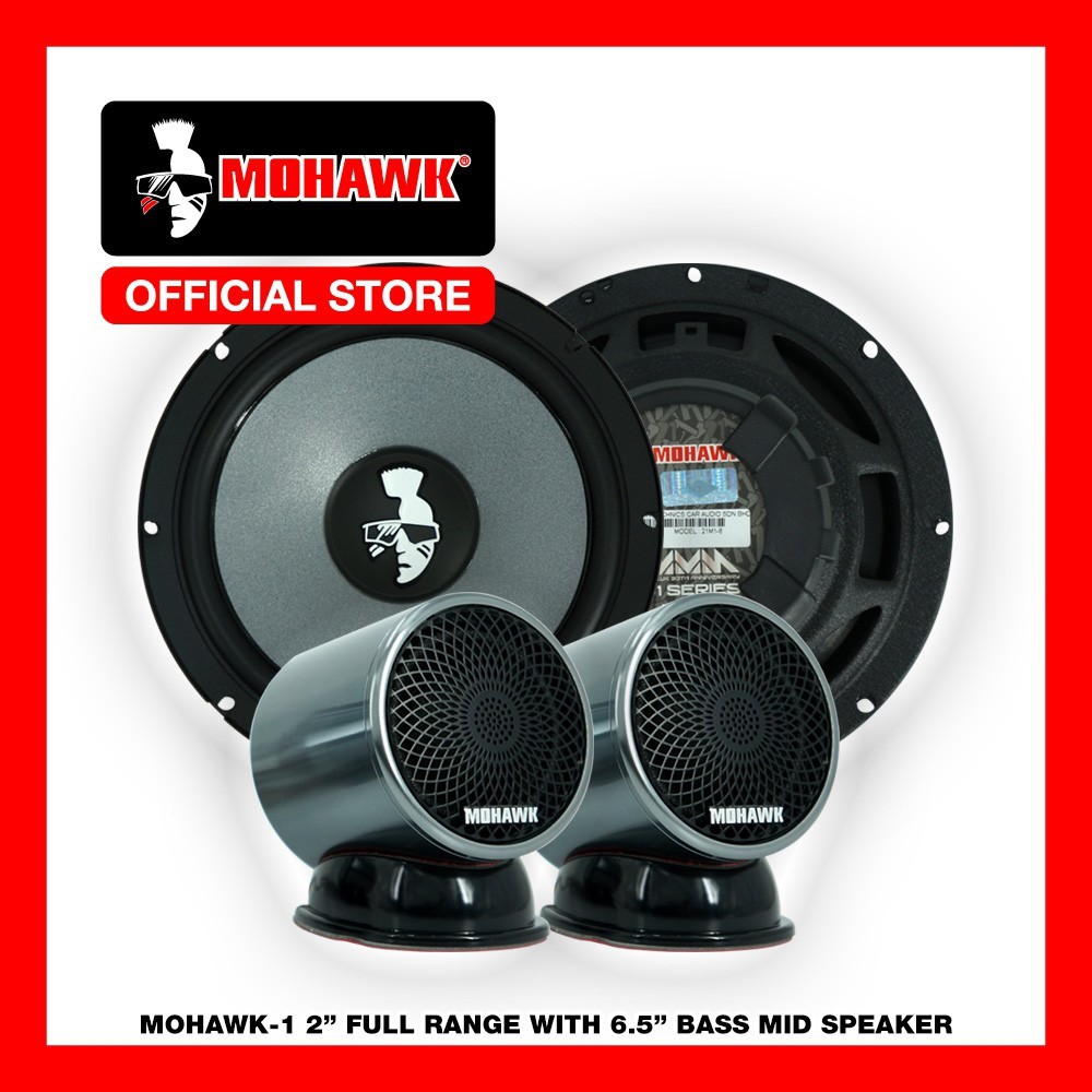 MOHAWK Car Audio MOHAWK1 SERIES 6.5 inch Bass Mid with 2 inch Full