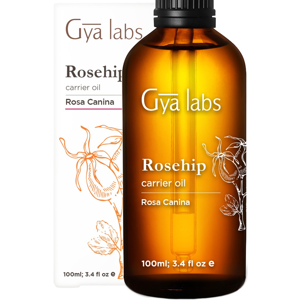 Gya Labs Organic Rosehip Oil For Flawless, Age Defying ...