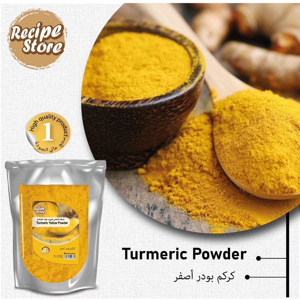 100 Turmeric Powder Yellow Serbuk Kunyit Asli Kuning 100g Serbuk Kunyit Kuning Turmeric 2339