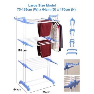  RAK  AMPAIAN BAJU  RAK  SERBAGUNA Shopee  Malaysia