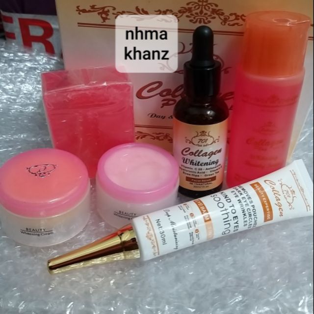 Original Indonesia Made Set Krim Collagen Beauty Vit E 6in1 5in1 4in1 3in1 2in1 1 Soap Shopee Malaysia