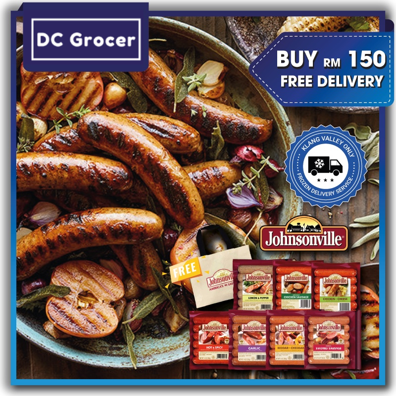Johnsonville Sausage Series 6's 360g Premium Pork Sausage/Spicy/Cheese