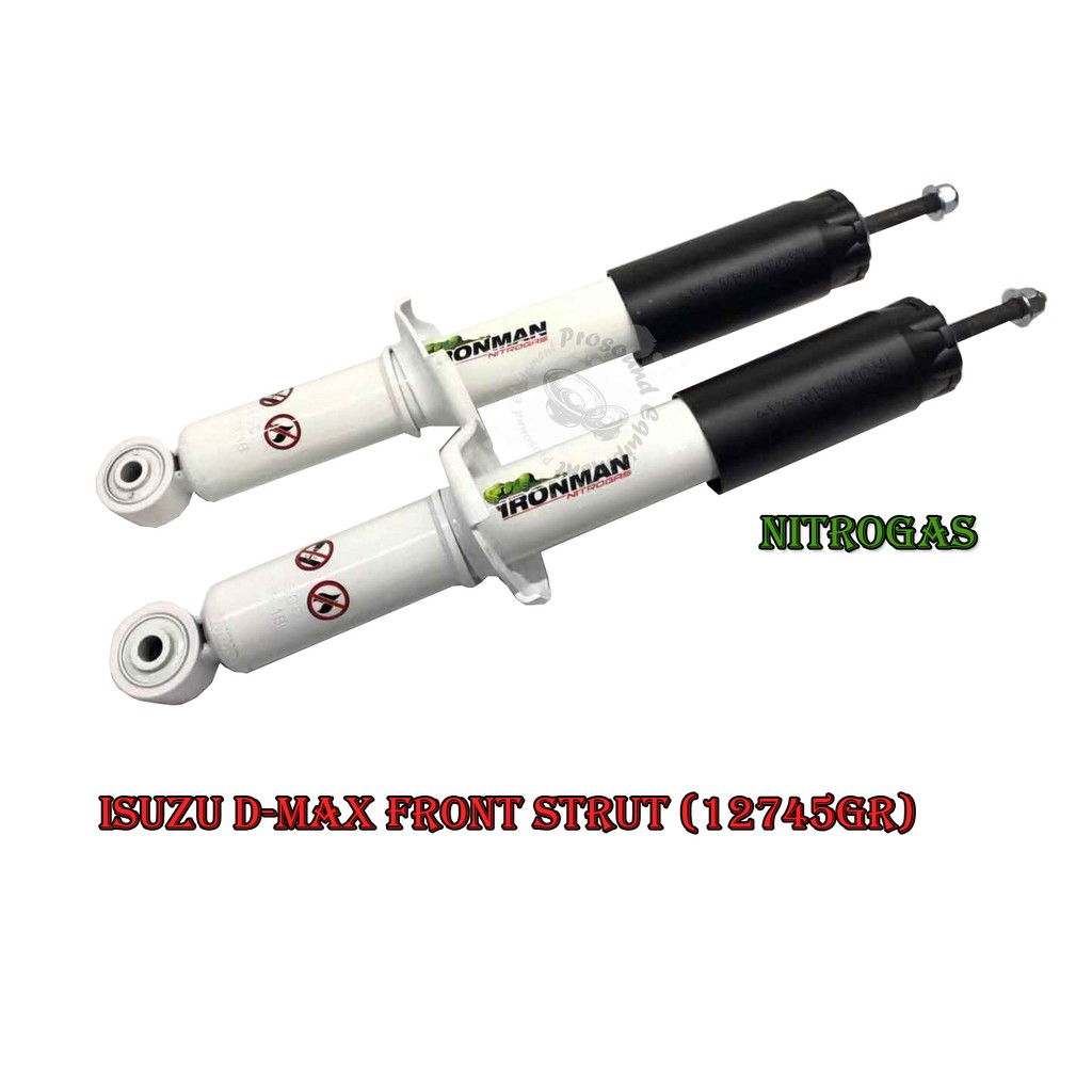 IRONMAN 4X4 NITROGAS FRONT STRUT & REAR SHOCK ABSORBER FOR ISUZU DMAX